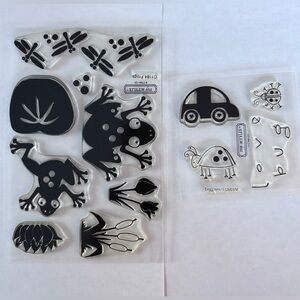 Close To My Heart Stamp Set Lot of 2 “Frogs” and “Love Bug” NEW